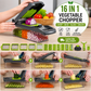Multifunctional Vegetable Cutter & Grater | 16-in-1 Kitchen Chopper