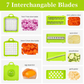 Multifunctional Vegetable Cutter & Grater | 16-in-1 Kitchen Chopper